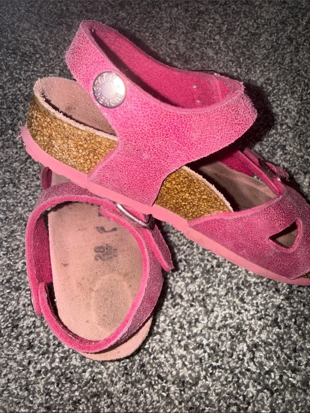 Birkenstock sparkling pink
